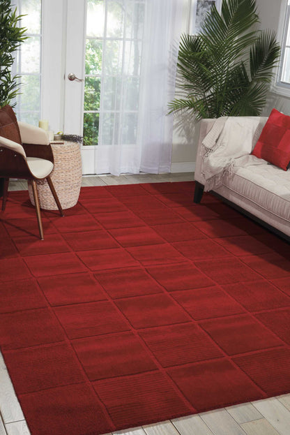 Nourison Home Westport  Red  Transitional