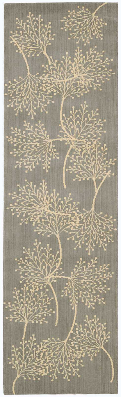 Nourison Home Capri CAP1 Slate Contemporary Loom-woven Rug