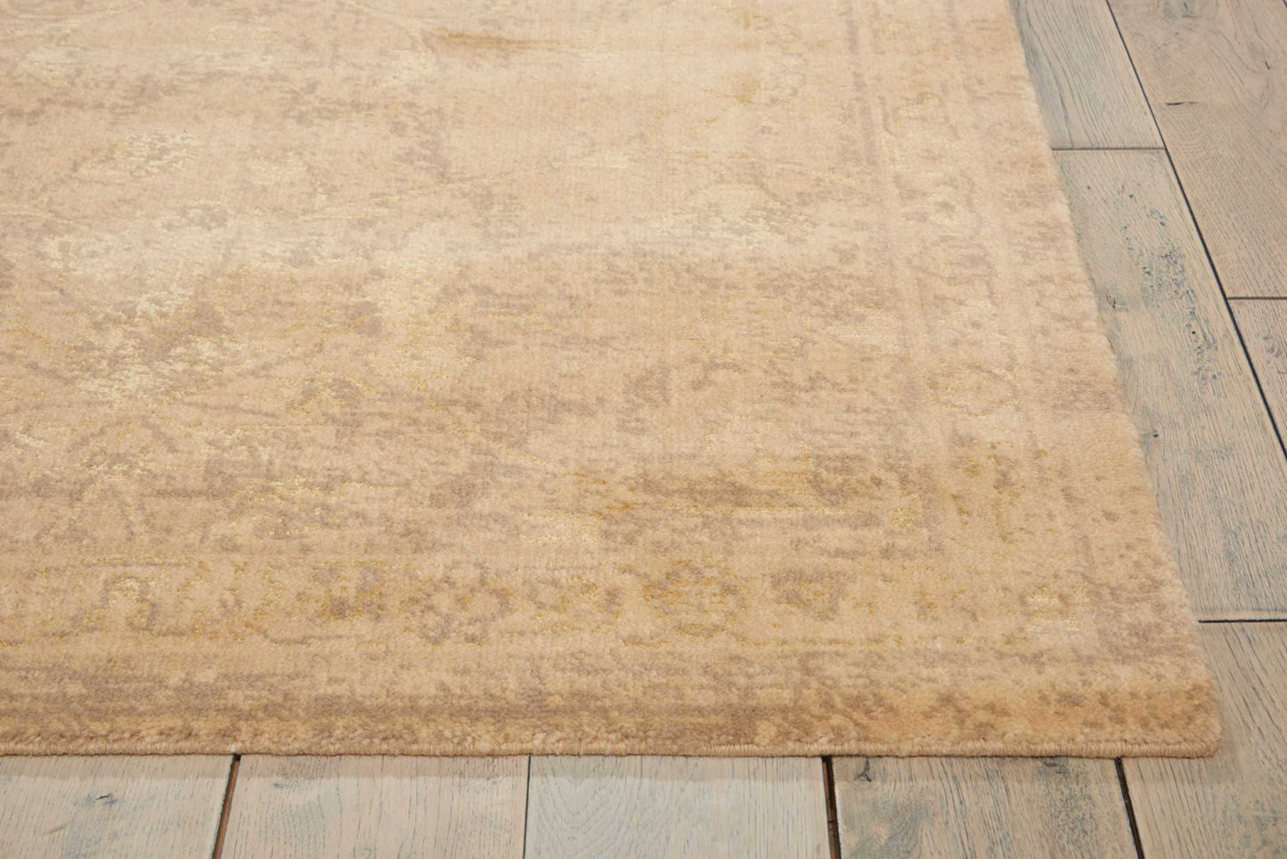 Nourison Home Silken Allure  Sand  Traditional