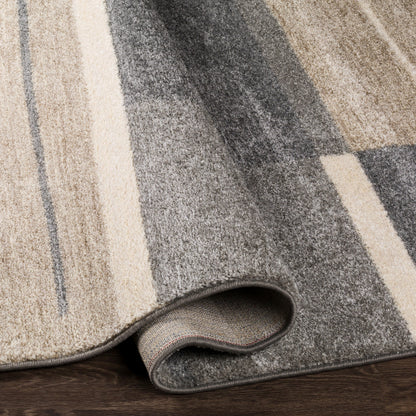 Surya Fowler FOW-1000 Gray Modern Machinemade Rug