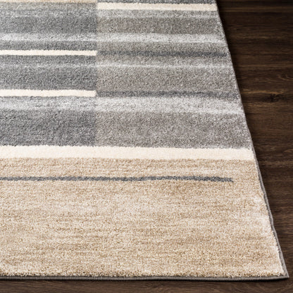 Surya Fowler FOW-1000 Gray Modern Machinemade Rug