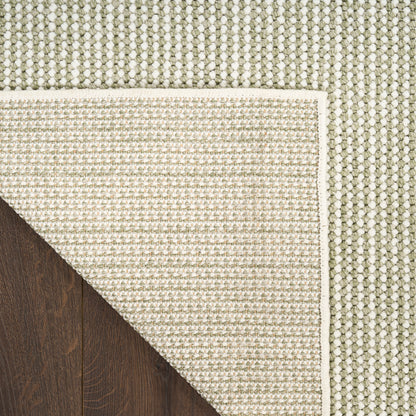Nourison Home Natural Texture  Ivory Green  Contemporary