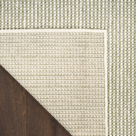 Nourison Home Natural Texture  Ivory Green  Contemporary