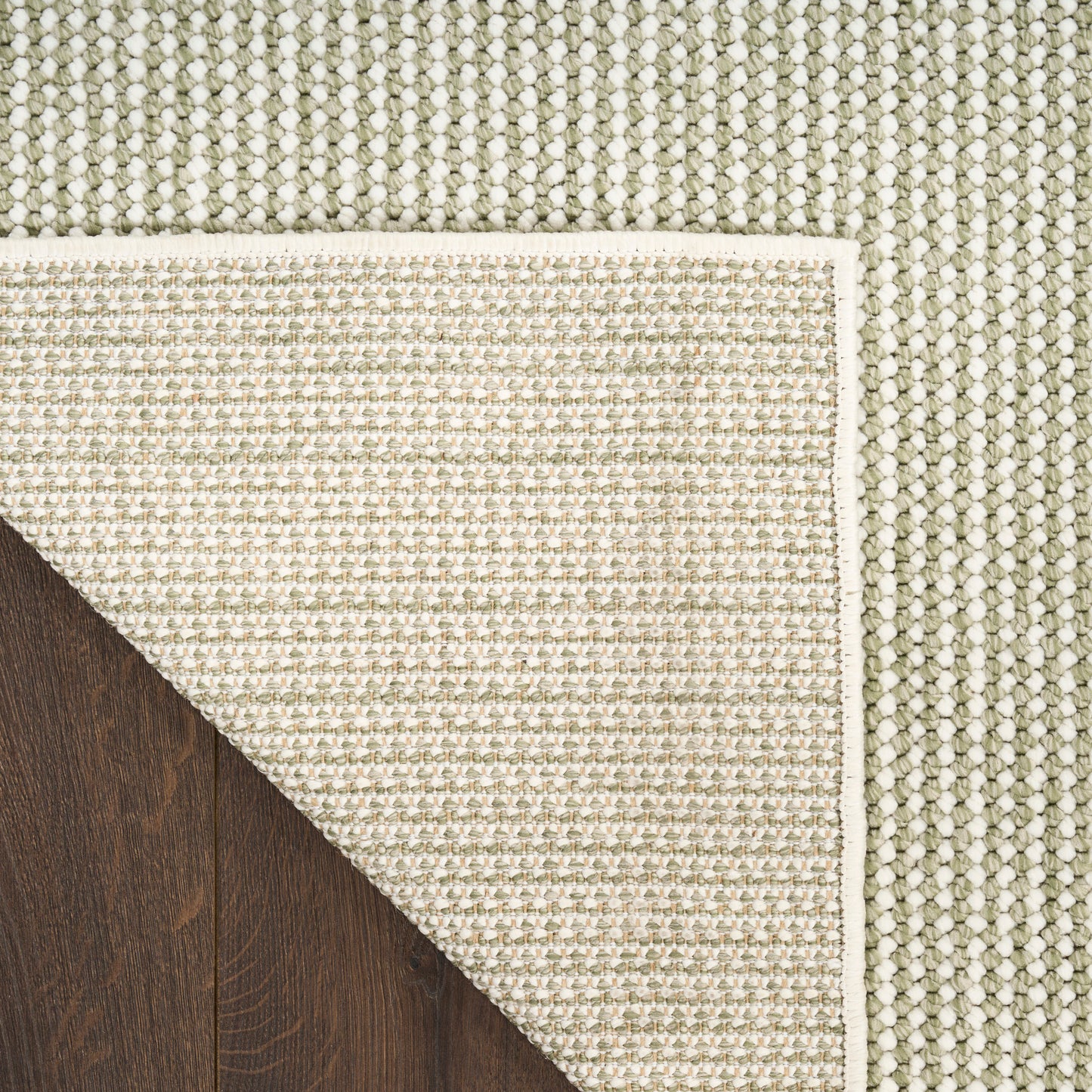 Nourison Home Natural Texture  Ivory Green  Contemporary