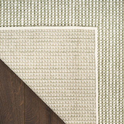 Nourison Home Natural Texture  Ivory Green  Contemporary