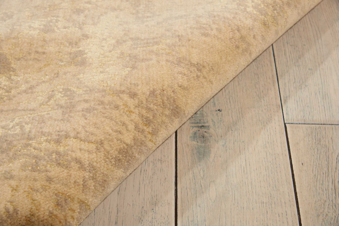 Nourison Home Silken Allure  Sand  Traditional