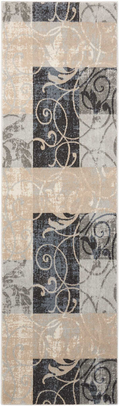 Nourison Home Maxell MAE03 Multicolor Contemporary Power-loomed Rugs