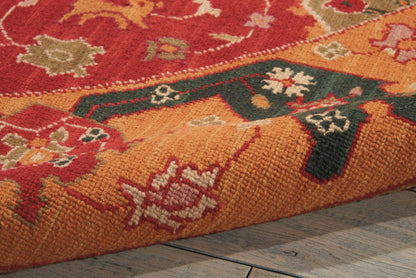 Nourison Home Nourmak  Red  Traditional