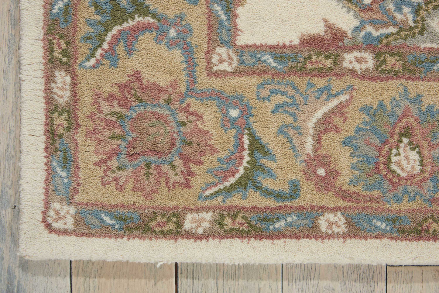 Nourison Home India House  Ivory Gold  Traditional