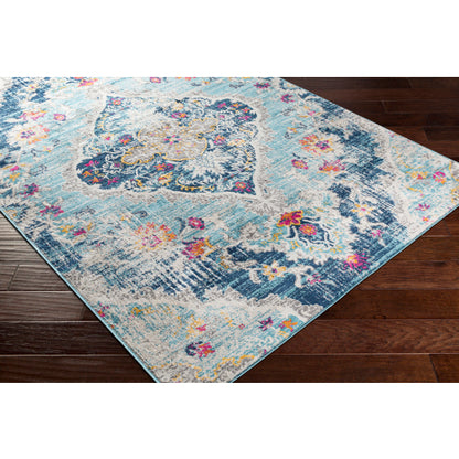 Surya Floransa FSA-2300 Light Blue Traditional Machinemade Rug