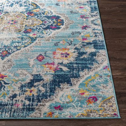 Surya Floransa FSA-2300 Light Blue Traditional Machinemade Rug
