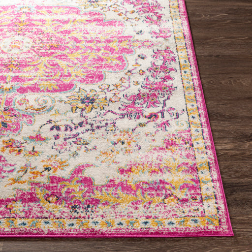 Surya Floransa FSA-2308 Fuchsia Traditional Machinemade Rug