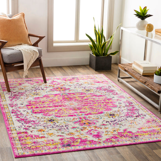 Surya Floransa FSA-2308 Fuchsia Traditional Machinemade Rug