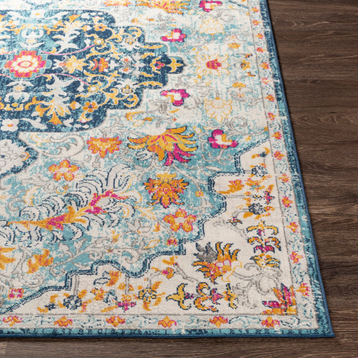 Surya Floransa FSA-2314 Light Blue Traditional Machinemade Rug