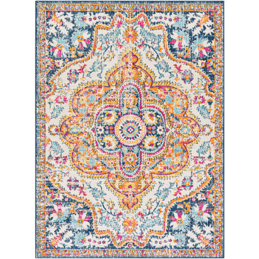 Surya Floransa FSA-2333 Burnt Orange Traditional Machinemade Rug