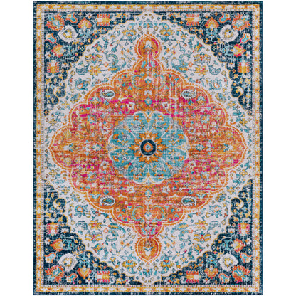 Surya Floransa FSA-2347 Fuchsia Traditional Machinemade Rug