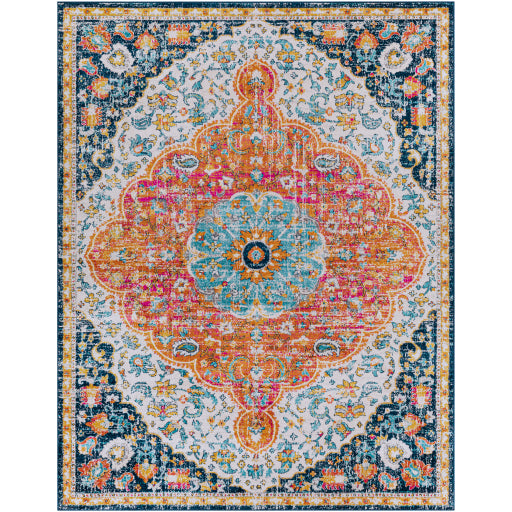 Surya Floransa FSA-2347 Fuchsia Traditional Machinemade Rug