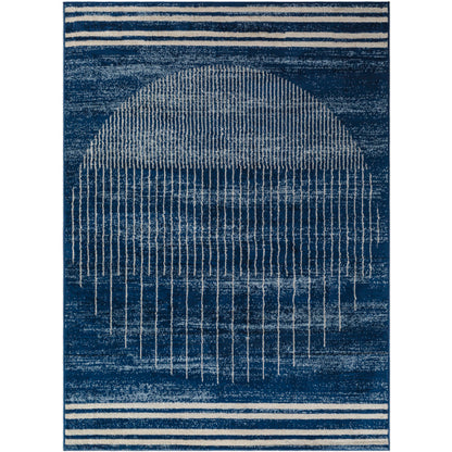 Surya Floransa FSA-2371 Dark Blue Modern Machinemade Rug