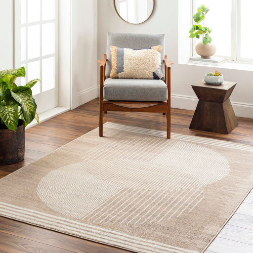 Surya Floransa FSA-2374 Tan Modern Machinemade Rug