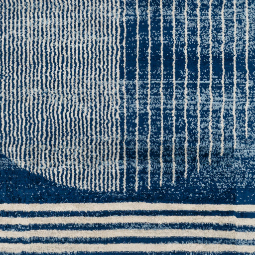 Surya Floransa FSA-2380 Dark Blue Modern Machinemade Rug