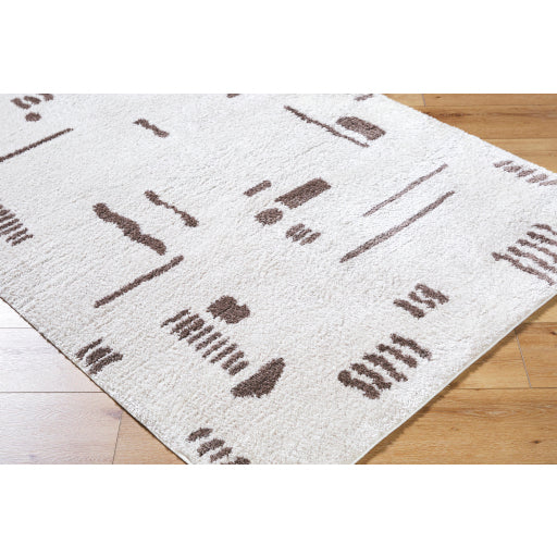 Surya Fossay Shag FSG-2300 Light Beige Modern Machinemade Rug