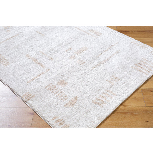 Surya Fossay Shag FSG-2301 Light Beige Modern Machinemade Rug