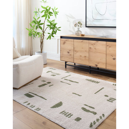 Surya Fossay Shag FSG-2302 Light Beige Modern Machinemade Rug