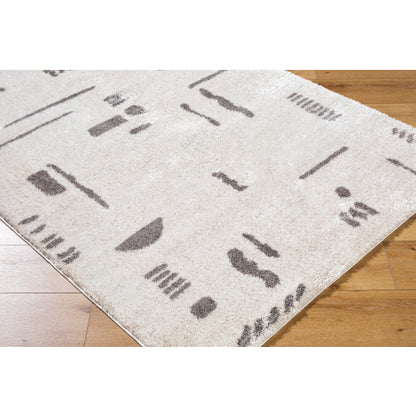 Surya Fossay Shag FSG-2303 Light Beige Modern Machinemade Rug