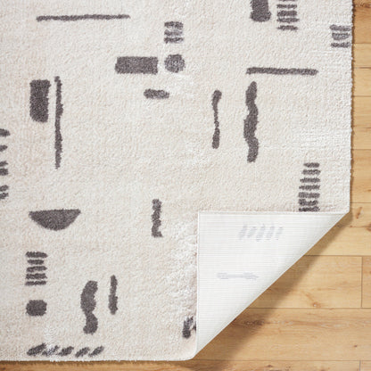 Surya Fossay Shag FSG-2303 Light Beige Modern Machinemade Rug