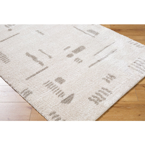 Surya Fossay Shag FSG-2304 Light Beige Modern Machinemade Rug