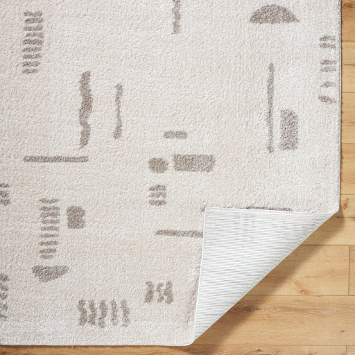 Surya Fossay Shag FSG-2304 Light Beige Modern Machinemade Rug