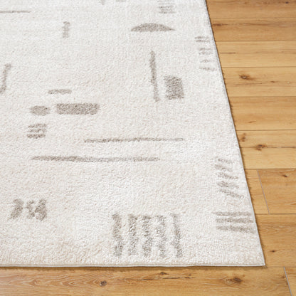 Surya Fossay Shag FSG-2304 Light Beige Modern Machinemade Rug