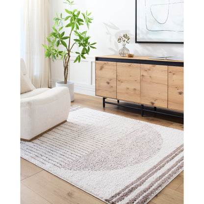 Surya Fossay Shag FSG-2305 Light Beige Global Machinemade Rug