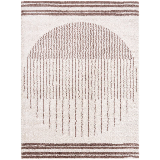 Surya Fossay Shag FSG-2305 Light Beige Global Machinemade Rug