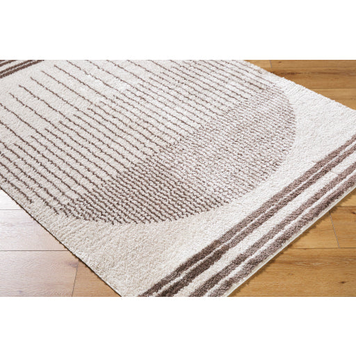 Surya Fossay Shag FSG-2305 Light Beige Global Machinemade Rug