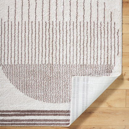 Surya Fossay Shag FSG-2305 Light Beige Global Machinemade Rug