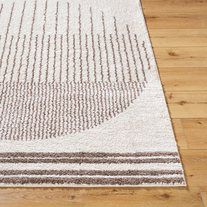Surya Fossay Shag FSG-2305 Light Beige Global Machinemade Rug