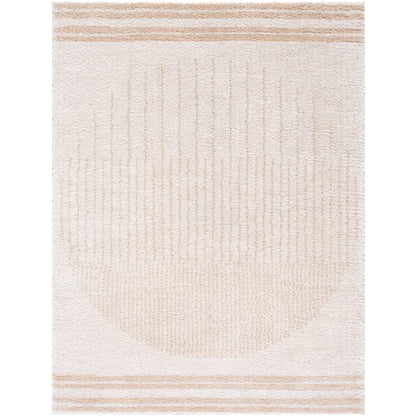 Surya Fossay Shag FSG-2306 Light Beige Global Machinemade Rug