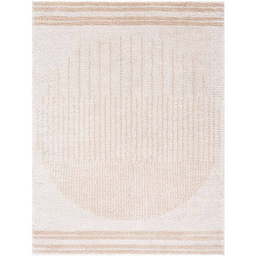 Surya Fossay Shag FSG-2306 Light Beige Global Machinemade Rug