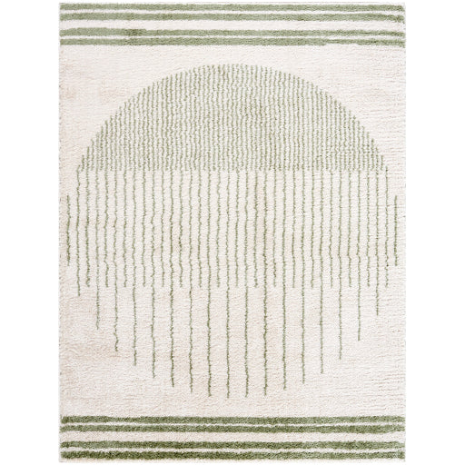 Surya Fossay Shag FSG-2307 Light Beige Global Machinemade Rug