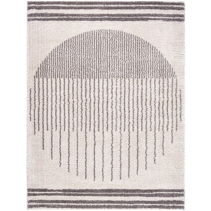 Surya Fossay Shag FSG-2308 Light Beige Global Machinemade Rug