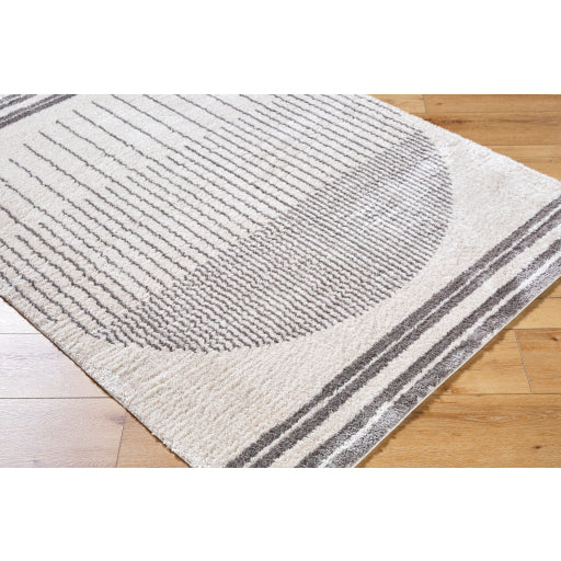 Surya Fossay Shag FSG-2308 Light Beige Global Machinemade Rug