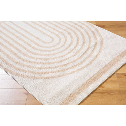 Surya Fossay Shag FSG-2311 Light Beige Modern Machinemade Rug