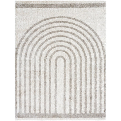 Surya Fossay Shag FSG-2313 Light Beige Modern Machinemade Rug