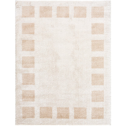 Surya Fossay Shag FSG-2314 Light Beige Modern Machinemade Rug