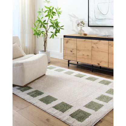 Surya Fossay Shag FSG-2315 Light Beige Modern Machinemade Rug