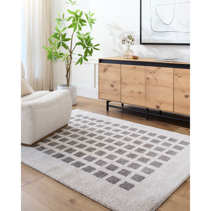 Surya Fossay Shag FSG-2321 Light Beige Modern Machinemade Rug