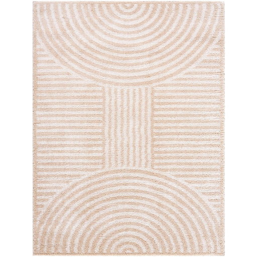 Surya Fossay Shag FSG-2332 Light Beige Modern Machinemade Rug