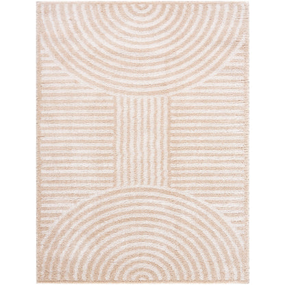 Surya Fossay Shag FSG-2332 Light Beige Modern Machinemade Rug