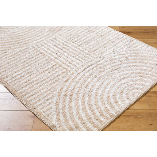 Surya Fossay Shag FSG-2332 Light Beige Modern Machinemade Rug